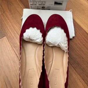 Chloé Suede Ballet Flats – Size US 7.5